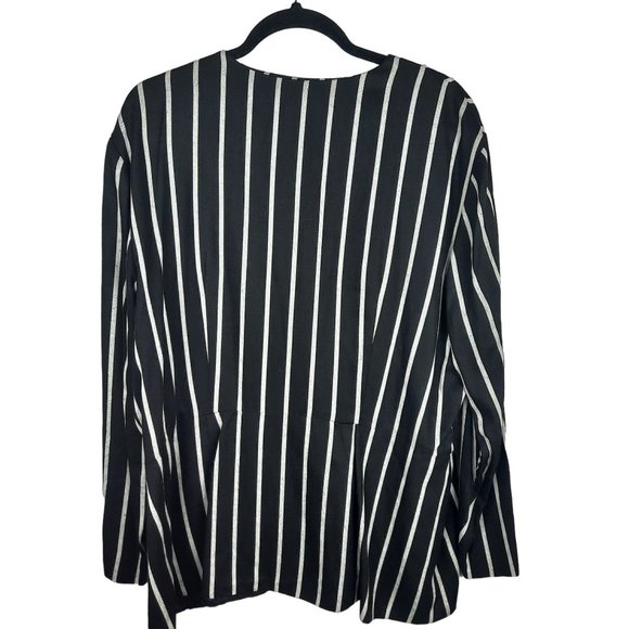 Vintage Cynthia Howie Striped Retro Blazer Jacket - Picture 5 of 12